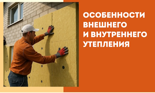 Какие особенности внешнего и внутреннего утепления в Балтийске