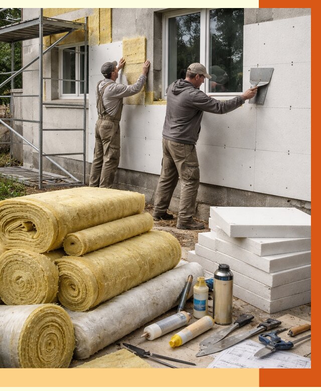 Утепление домов в Балтийске под ключ от 4282 руб/м2 | Профессионально — ТепломастерБлт