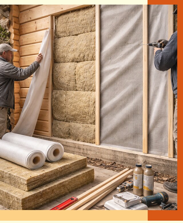 Утепление дома из минибруса в Балтийске от 4588 руб/м2 — заказать профессионально | ТепломастерБлт