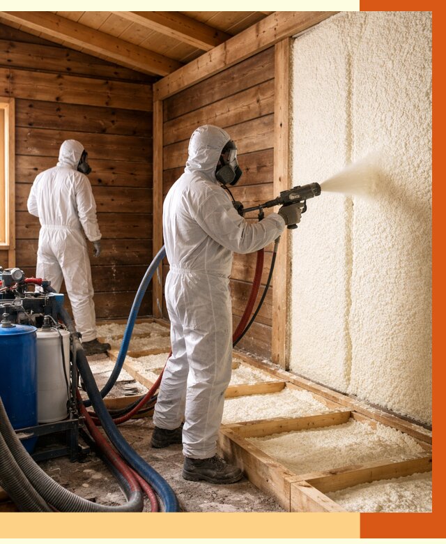 Утепление бани ппу в Балтийске под ключ от 4282 руб./м2 | ТепломастерБлт - напыление и монтаж ппу