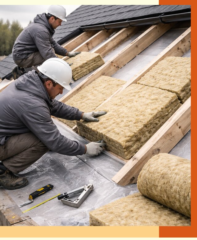 Утепление крыши в Балтийске от 1886 руб./м2 — комплексное утепление кровли | ТепломастерБлт