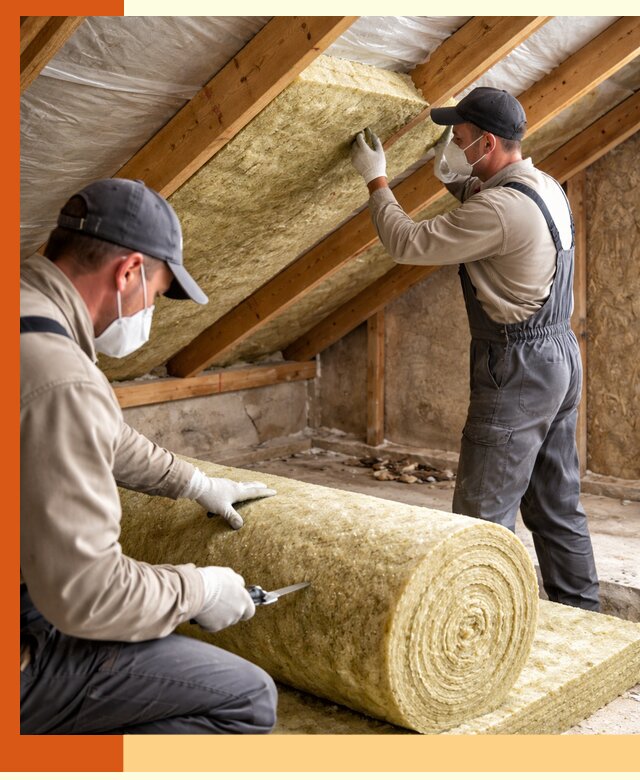 Утепление чердака минватой быстро и качественно в Балтийске