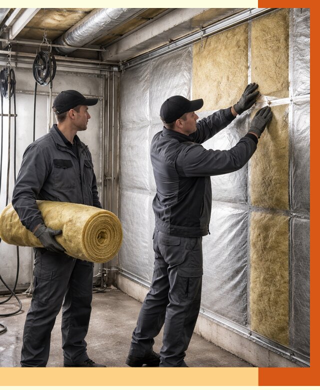 Утепление автомойки в Балтийске от 8666 руб./м2 — комплексное утепление под ключ | ТепломастерБлт