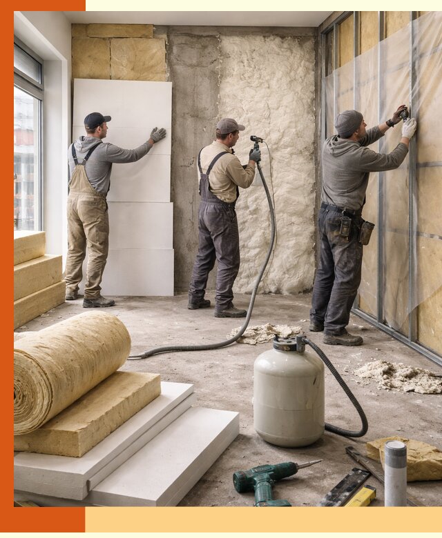 Утепление магазина в Балтийске: комплексные решения по теплоизоляции