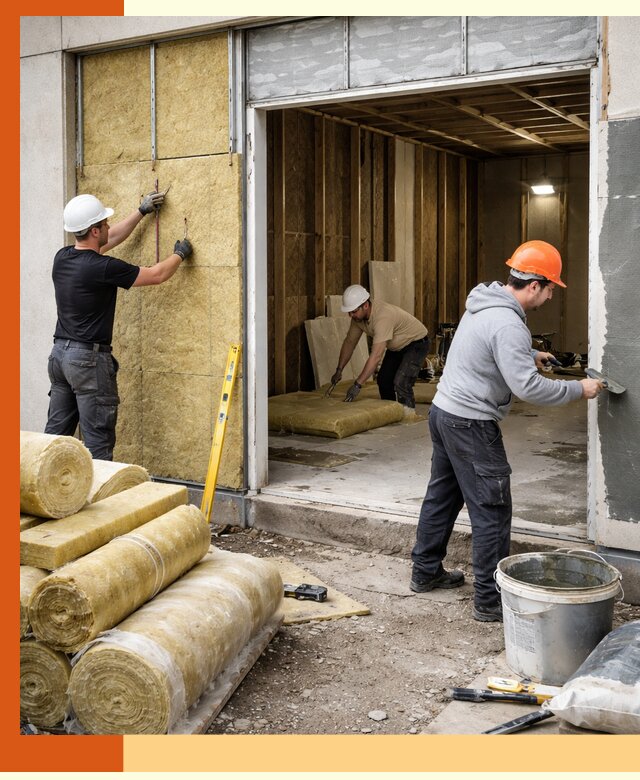 Утепление торгового павильона в Балтийске — качественно и энергоэффективно