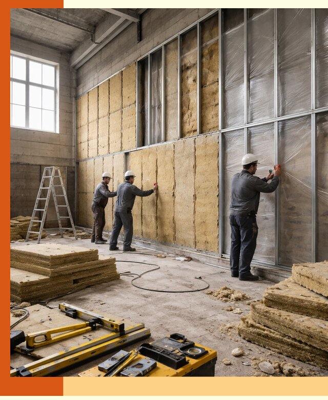 Утепление спортивного зала в Балтийске качественно и недорого