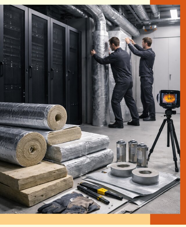 Утепление серверной в Балтийске от 8666 руб./м² — комплексно под ключ | ТепломастерБлт