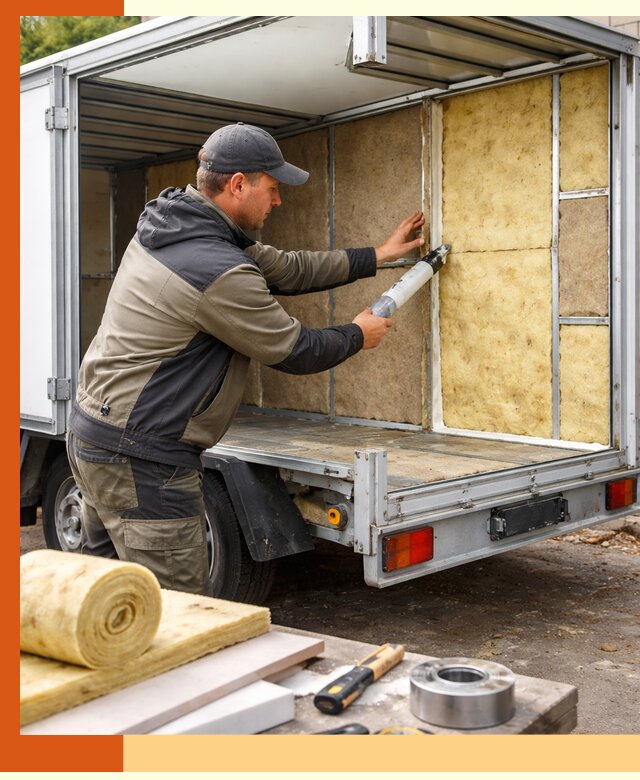 Профессиональное утепление прицепа в Балтийске для любых условий