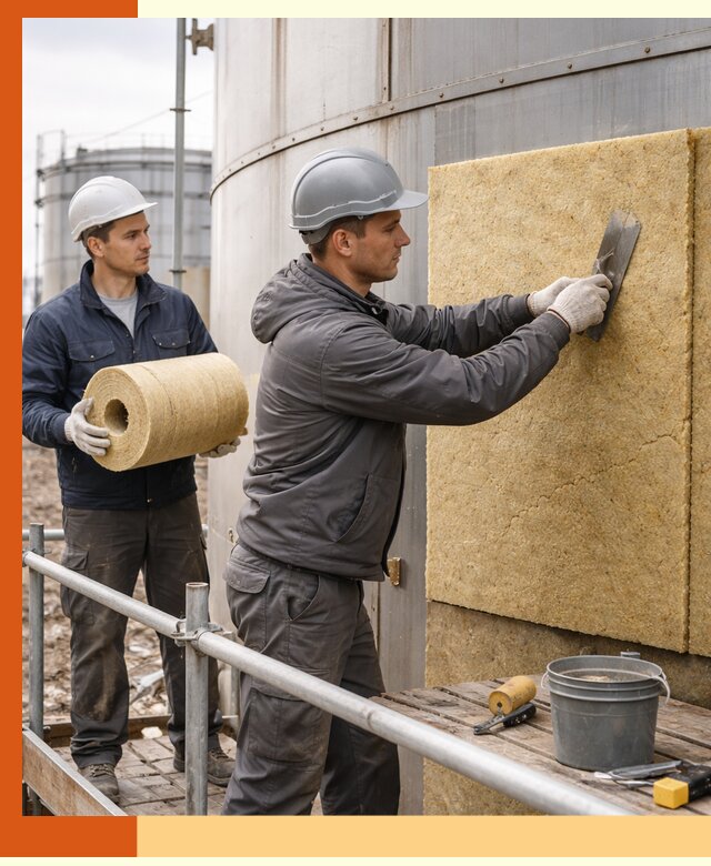 Профессиональное утепление резервуара и теплоизоляция в Балтийске