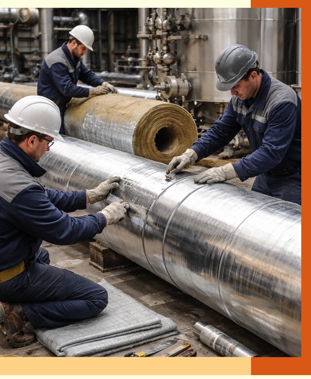 Утепление технологического оборудования в Балтийске от 4282 руб. за м2 | ТепломастерБлт