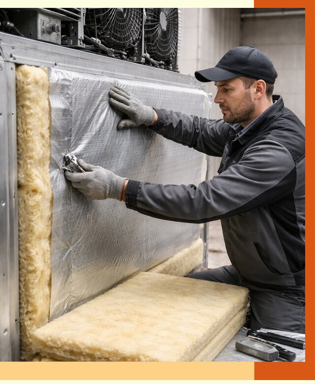 Утепление холодильного агрегата в Балтийске от 8666 руб. под ключ | ТепломастерБлт