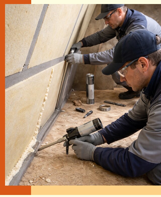 Герметизация стыков ППУ в Балтийске — надежное уплотнение швов