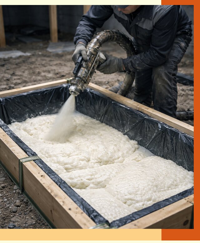 Заливка ППУ в формы в Балтийске от 2549 руб. — утепление форм под ключ | ТепломастерБлт