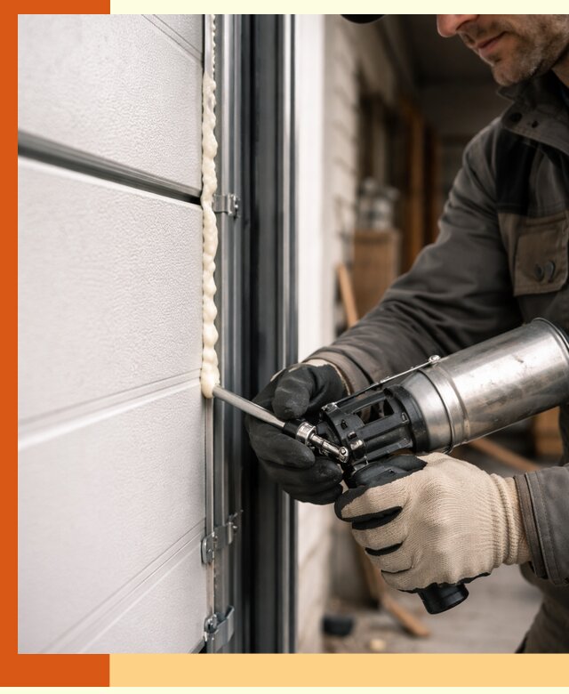 Заполнение пустот ворот в Балтийске профессионально и герметично