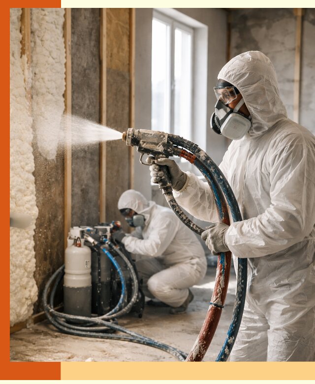 Пенополиуретан напыление для утепления зданий в Балтийске