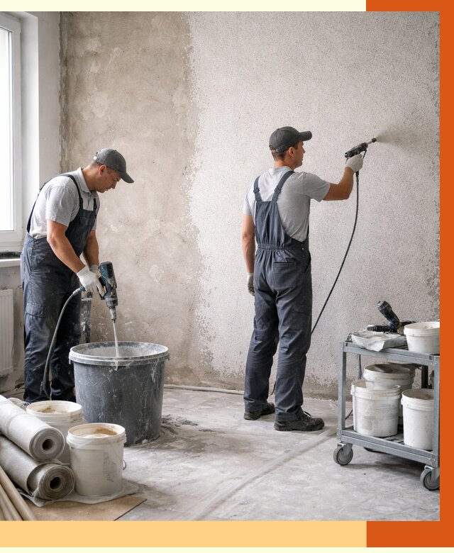 Утепление стен жидкой теплоизоляцией в Балтийске от 4282 руб/м² | ТепломастерБлт