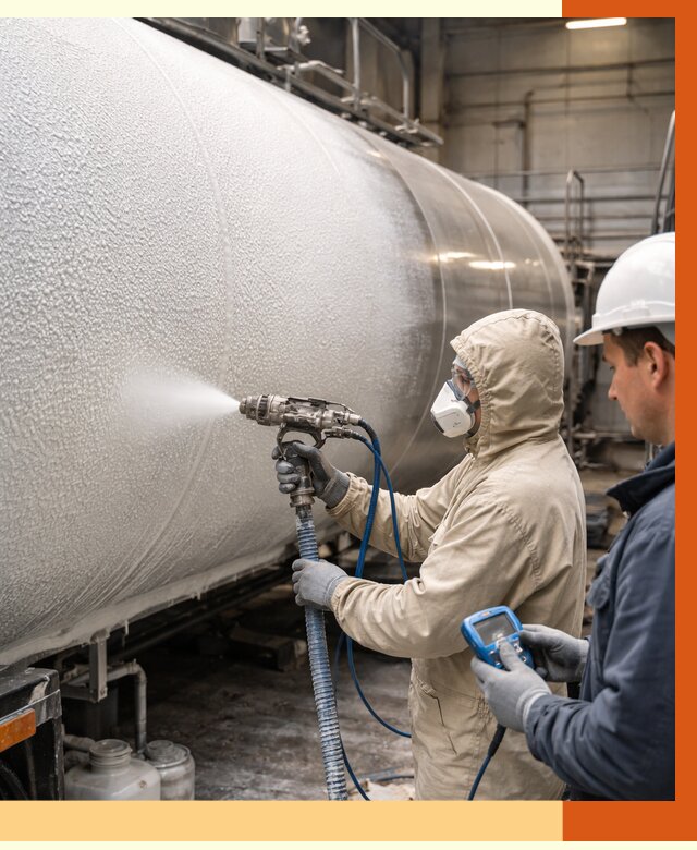 Утепление автоцистерны жидкой теплоизоляцией в Балтийске от 14783 руб. под ключ | ТепломастерБлт