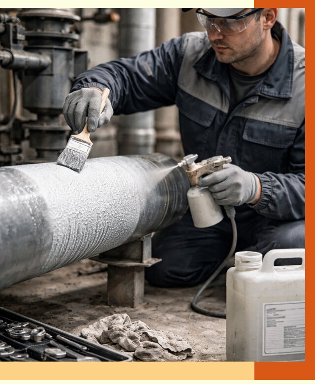 Утепление оборудования жидкой теплоизоляцией в Балтийске от 4588 руб. | ТепломастерБлт