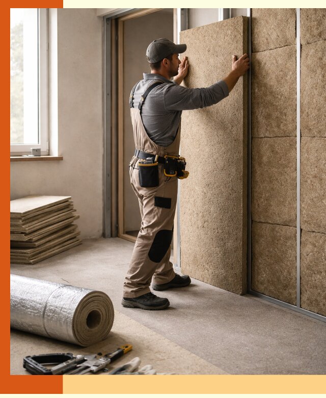 Шумоизоляция дома в Балтийске — комплексная защита от шума