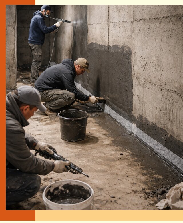 Гидроизоляция подвала в Балтийске — комплексная защита от влаги