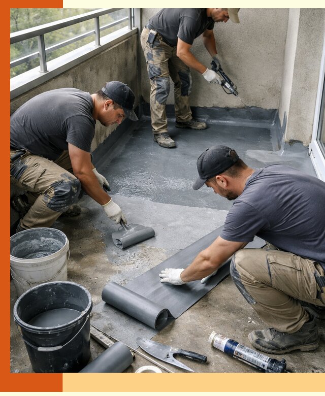 Гидроизоляция балкона в Балтийске: надежная защита от протечек