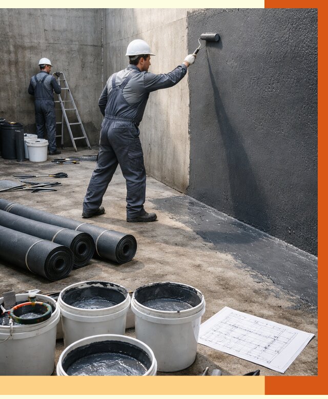 Гидроизоляция резервуара в Балтийске от 122340 руб. под ключ | ТепломастерБлт