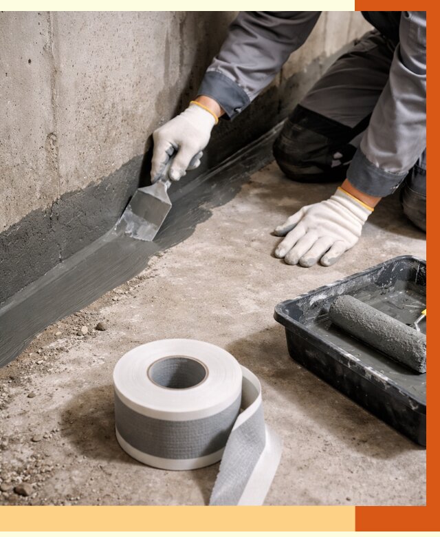 Гидроизоляция швов и герметизация стыков в Балтийске от 1274 руб. | ТепломастерБлт