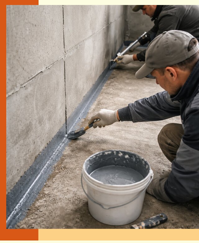 Гидроизоляция швов зданий и конструкций в Балтийске