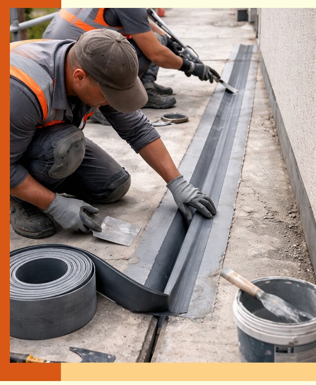 Гидроизоляция деформационного шва в Балтийске профессионально и надежно