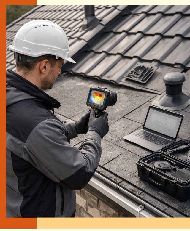 Тепловизионное обследование кровли в Балтийске для выявления дефектов