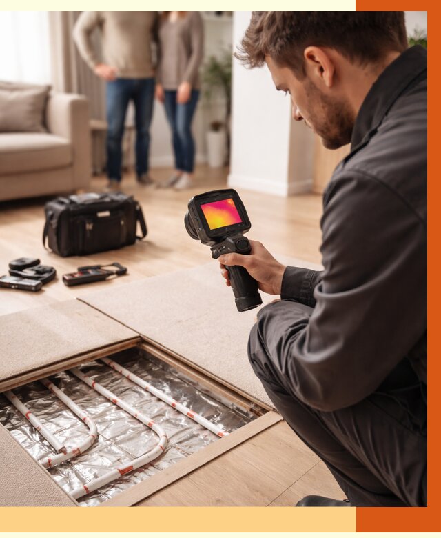 Тепловизионное обследование теплого пола в Балтийске от 4588 руб. — ТепломастерБлт