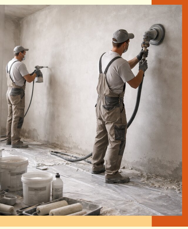 Подготовка поверхности под напыление в Балтийске от 1223 руб. — ТепломастерБлт